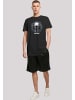 F4NT4STIC Long Cut T-Shirt Star Wars The Mandalorian Warrior in schwarz