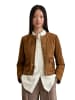 Marc O'Polo Lederjacke regular in warm brown