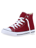 VAN HILL Sneaker high Anais in Dunkelrot