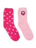 United Labels 2er Pack The Peanuts Snoopy Kuschelsocken in rosa