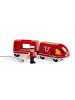 Brio Aktionsspiel BRIO World - Roter Akku-Reisezug Ab 3 Jahre in bunt