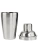 Butlers Cocktailshaker MANHATTAN 6er-Set in Silber