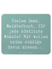 Mr. & Mrs. Panda Mauspad Spruch Danke Koch mit Spruch in Meeresbrise