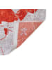 Louis de Poortere Teppich Orange Cut in Rot