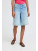 ICHI Jeansshorts IHTWIGGY Loose fit in Light blue