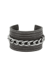 Police Armband in Silber