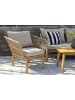 ebuy24 Lounge-Set Chania (4-teilig) Braun 60 x 110 cm