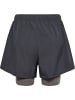 Hummel Short "Hiit Intensity W 2 In 1 Shorts" in Grau