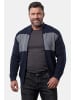 Men Plus Strickjacke in navy blau