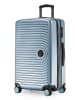 Hauptstadtkoffer Mitte - Mittelgroßer Koffer Trolley Reisekoffer TSA, 68cm, 4 Rollen, 88 L in Pool blau