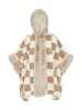 Usha Women Poncho in Beige Wollweiss