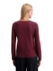 Marc O'Polo Strickpullover slim in aubergine red