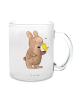 Mr. & Mrs. Panda Tee Tasse Hase Küken ohne Spruch in Transparent