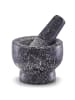 Zeller Mörser GRANIT mit Stößel in Anthrazitfarben, Ø 9 x 6,5 cm