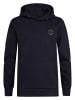 Petrol Industries Rückenprint Hoodie Rainier in Blau