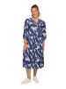 LAURASØN Midikleid in mittelblau