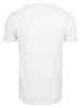 Mister Tee T-Shirt kurzarm in white