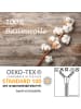 JACK 2 tlg. Mako Satin Bettwäsche 155x220cm Butterfly Dreams Rosé