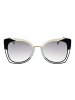Ana Hickmann Damen Sonnenbrillen Schmetterling Schwarz