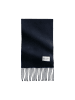Gewebter Wollschal in Martime Blue