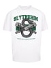 F4NT4STIC Heavy Oversize T-Shirt Harry Potter Slytherin in weiß