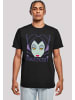 F4NT4STIC T-Shirt Disney Maleficent Cropped Head in schwarz