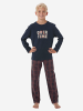 Schiesser Schlafanzug Nightwear in nachtblau