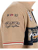 Geographical Norway Herren Regular Fit T-Shirt in Beige