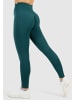 SMILODOX Leggings Amaze Scrunch Pro in Dunkel Grün