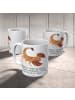 Mr. & Mrs. Panda Kaffeetasse Skorpion Biss mit Spruch in Weiß