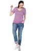 sheego T-Shirt in orchidee
