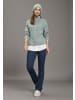 Laura Scott Rollkragenpullover in salbei mélange
