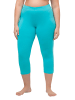 Ulla Popken Caprihose in tiefes aqua