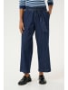 CULTURE Casual Hose CUbink Loose fit in Dark Blue Wash