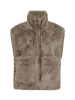 FREEQUENT FQTRINE Waistcoat Kurzweste in MOREL
