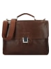 Bugatti Romano Aktentasche Leder 40 cm Laptopfach braun