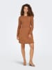 ONLY Strickkleid in Tortoise Shell