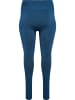 Hummel Hummel Leggings Hmlte Multisport Damen Atmungsaktiv Schnelltrocknend Nahtlosen in INSIGNIA BLUE MELANGE