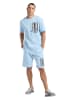 Carlo Colucci Sweatshorts De Pasquale in Blau