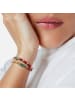 Lulu & Jane Armband aus Metall-Legierung mit Glas und Süßwasser-Zuchtperle in gelbgold