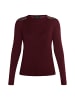 usha BLACK LABEL Damen Strickpullover in Weinrot