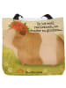 Mr. & Mrs. Panda Tote Bag Meerschweinchen Weisheit Design mit Sp... in Weiß