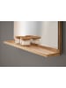 Furn.Design Badmöbel-Set 2-teilig weiß, Wotan Eiche, Badkombination 60 cm