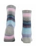 Burlington Socken Stripe in Light grey