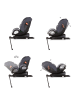 Chipolino Tourino Isofix (40-150cm) in grau