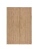 KADIMA DESIGN Juteteppich Jute Naturbelassen, Wohnzimmer in Natur-Multicolor