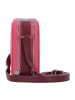 DuDu Umhängetasche Leder 19 cm in raspberry