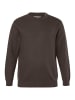 JP1880 Pullover in dunkelbraun