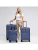Redolz Essentials 12 THREE SET 4 Rollen Kofferset 3-teilig mit Dehnfalte blue 2