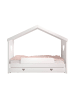58 aufm Kessel HAUSBETT Kamila 4 213x172x99 aus Massivholz+MDF in Weiß